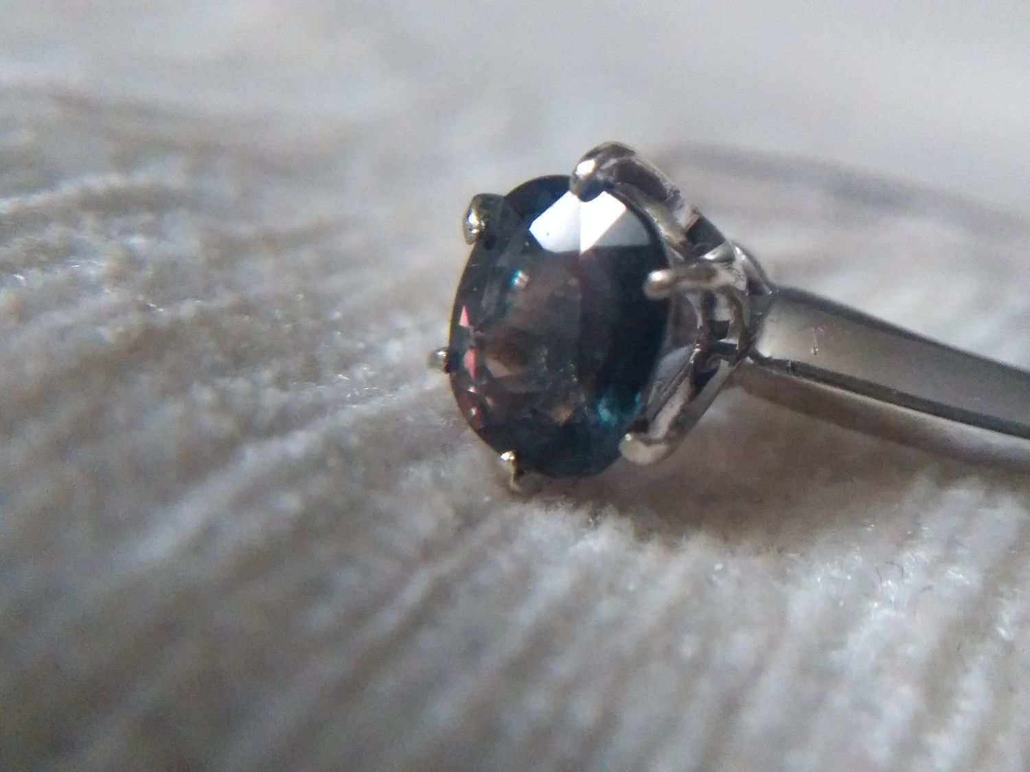 Фото №1 к отзыву покупателя Freya ART о товаре Cапфир натуральный. 0,96ct.