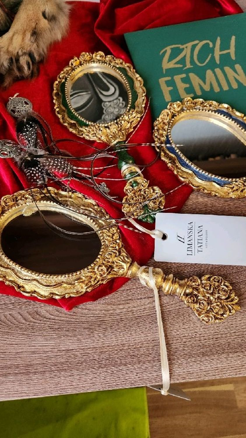 Photo №2 к отзыву покупателя Svechi i artefakty*Tatyana Arhipova о товаре Зеркало ручное and 3 more items