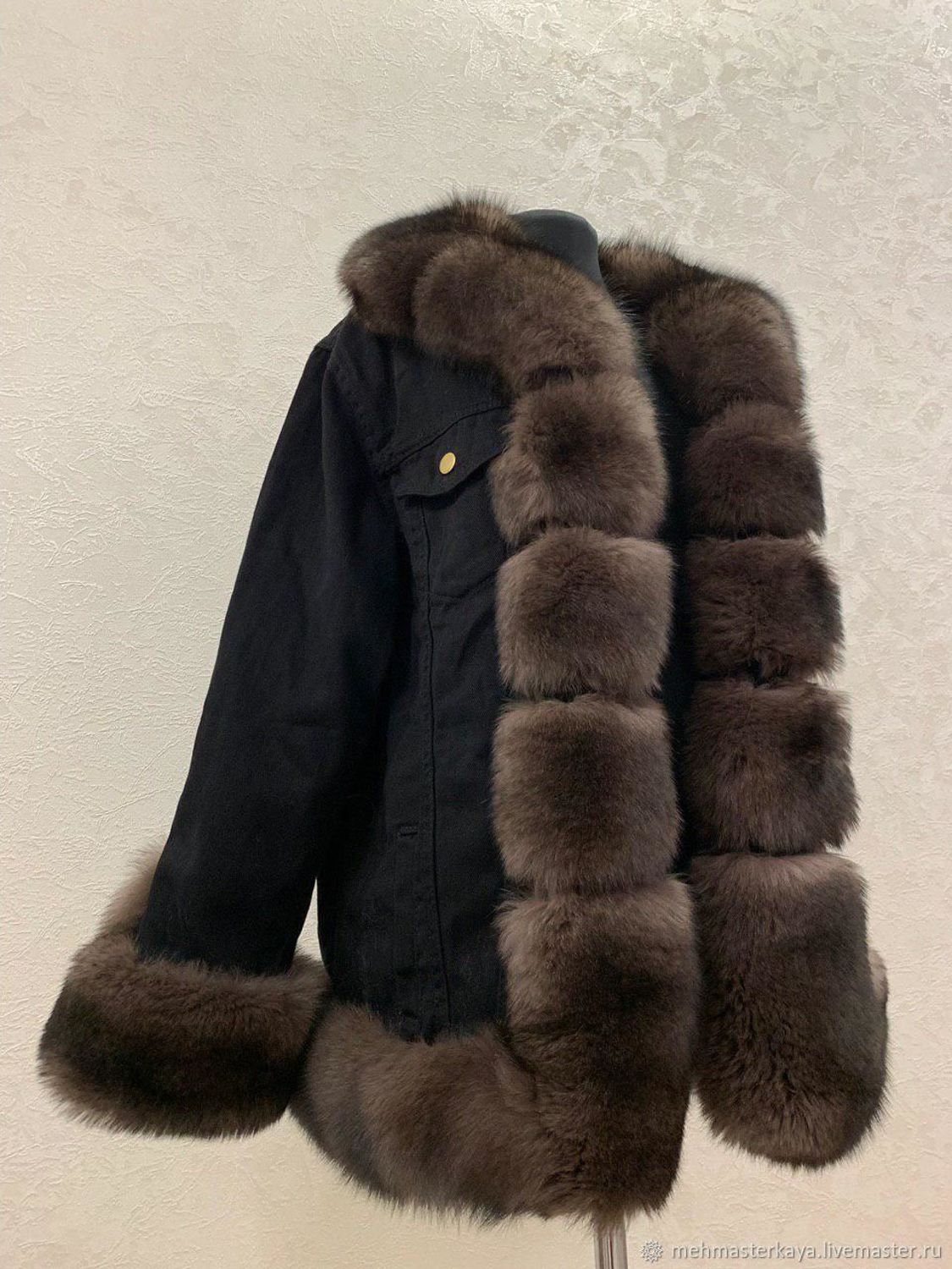Photo №1 к отзыву покупателя Mariya о товаре Джинсовая куртка с мехом