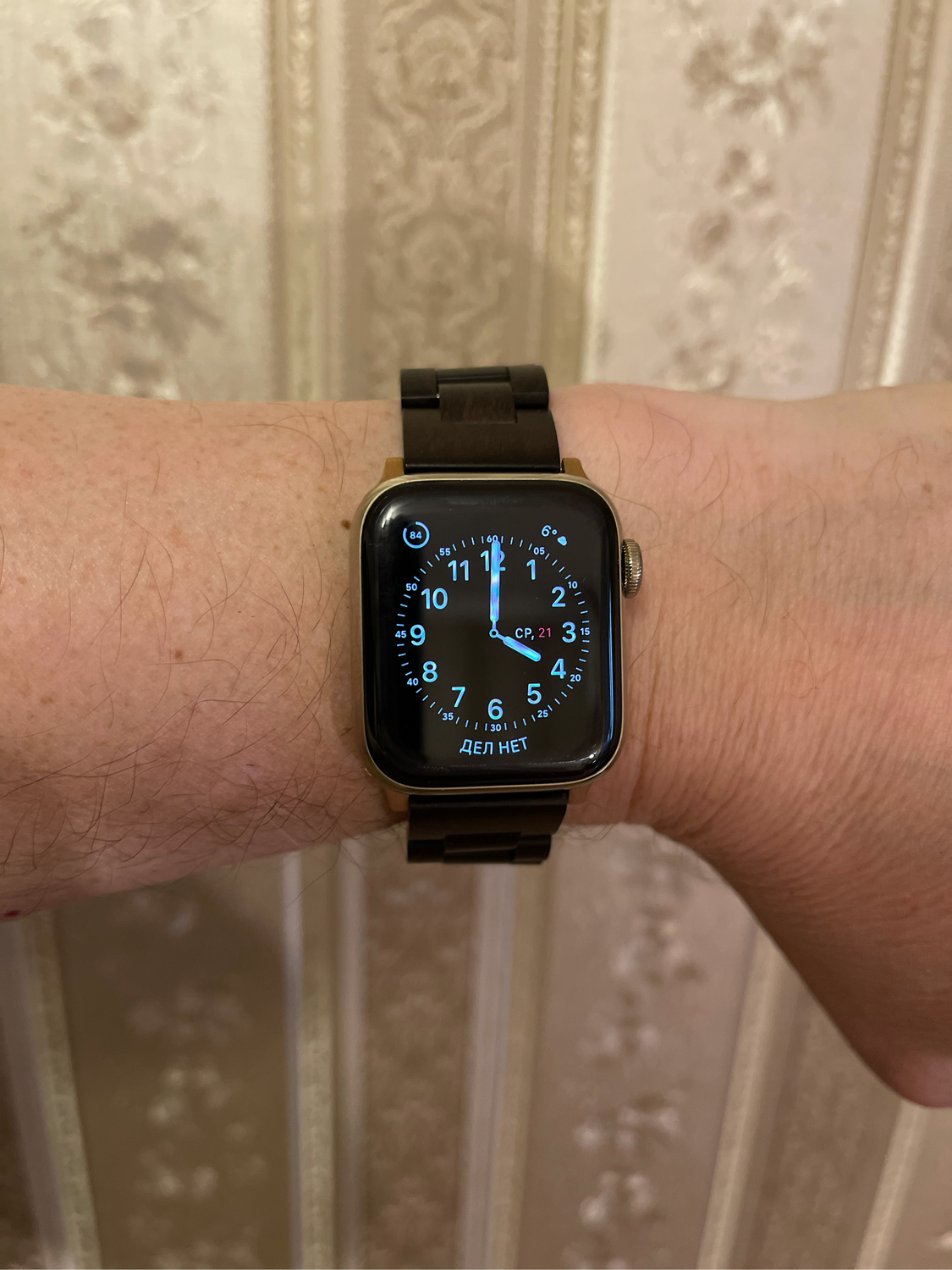 Фото №1 к отзыву покупателя Агеев Андрей о товаре Apple Watch Light Деревянный браслет / ремешок