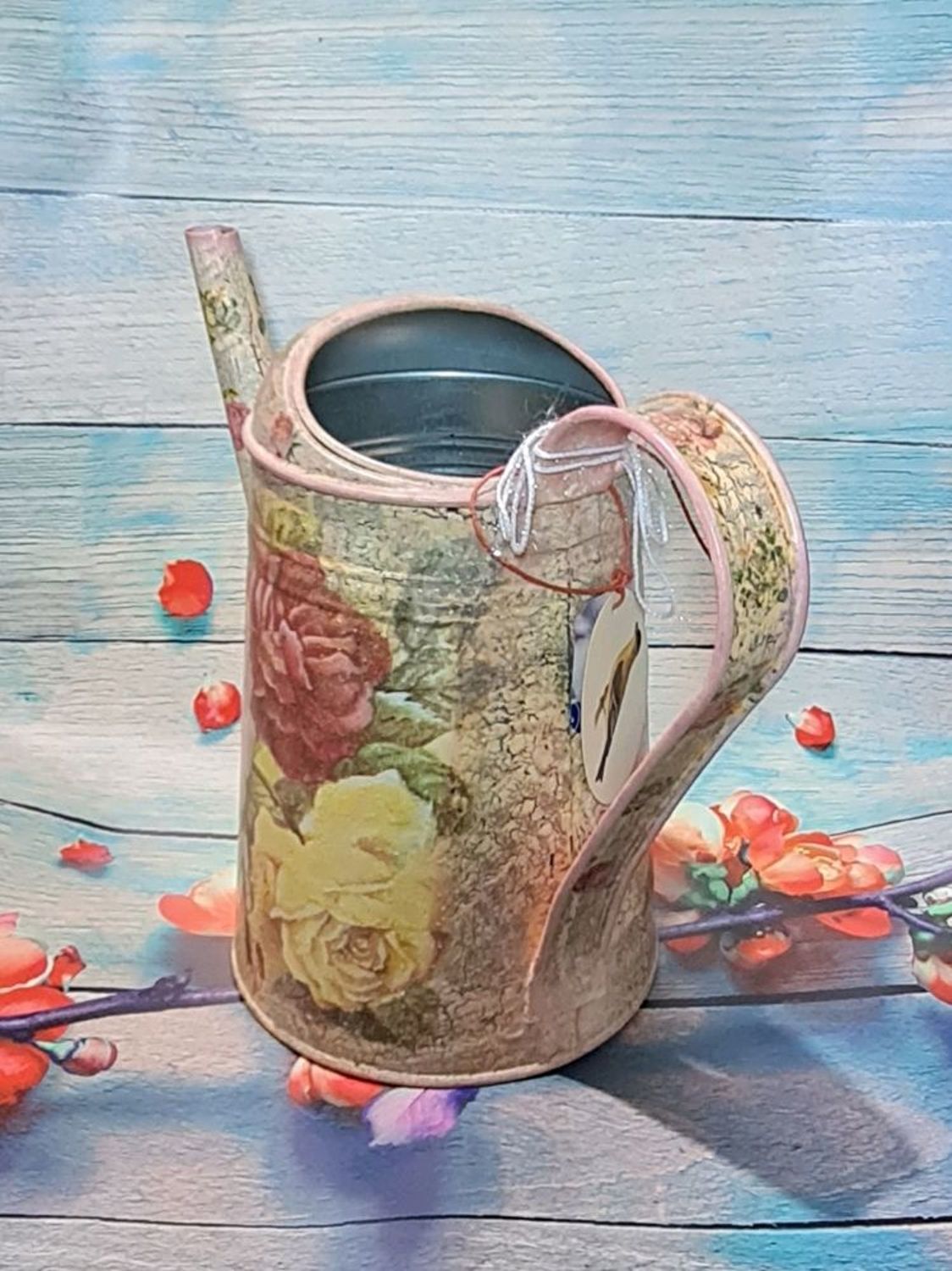 Фото №4 к отзыву покупателя LisyoKo-Handmade о товаре Лейка садовая для полива"Чайные Розы"