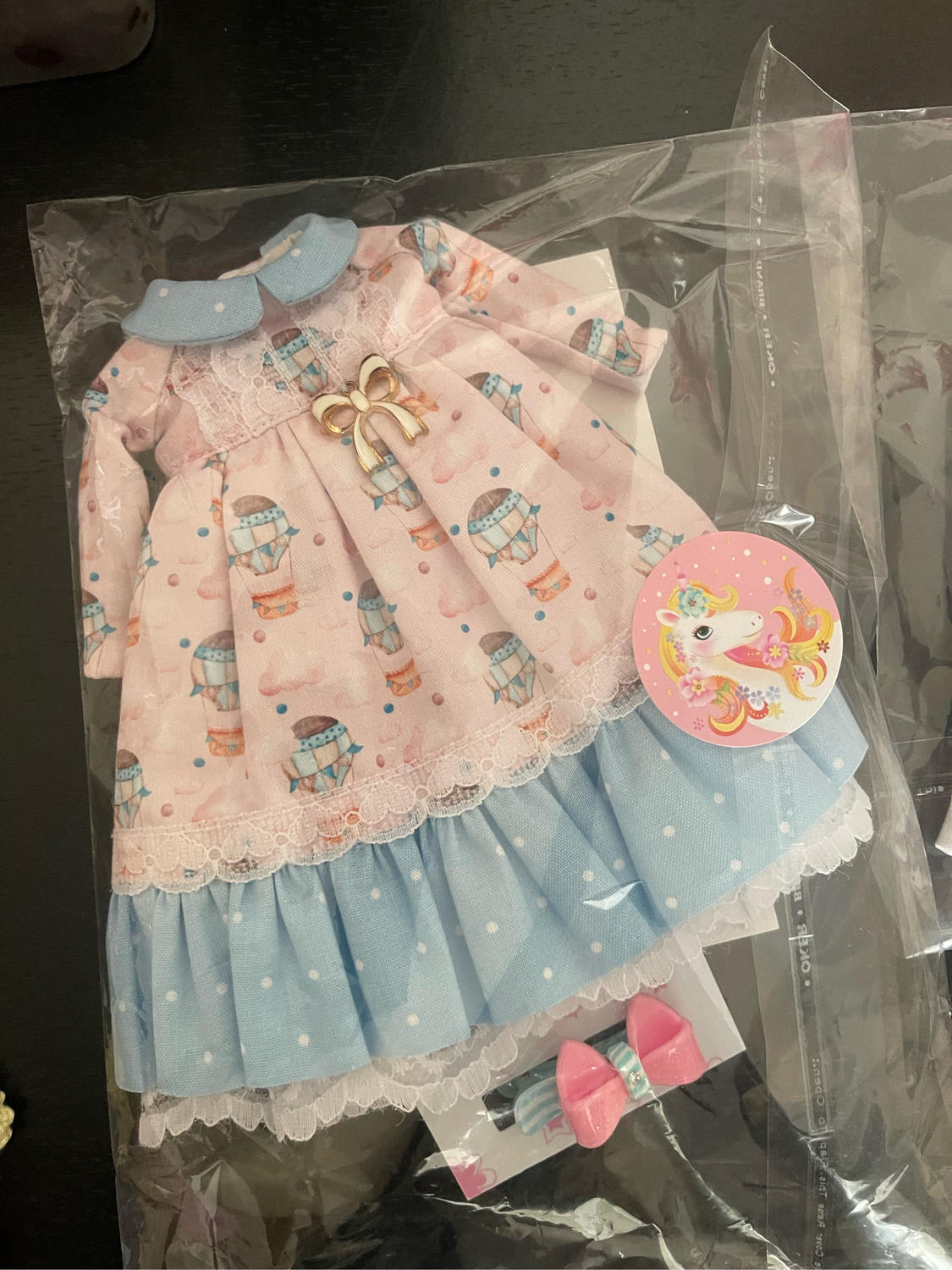Фото №4 к отзыву покупателя LeylaS о товаре Одежда для кукол блайз. Платье. blythe - dress - clothes - outfit и еще 1 товар