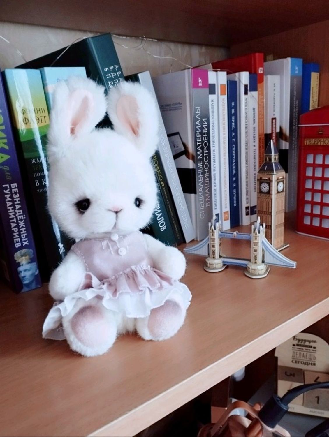 Photo №1 к отзыву покупателя Alisa Selezneva о товаре Тедди зайка Китти. Teddy bunny Kitty