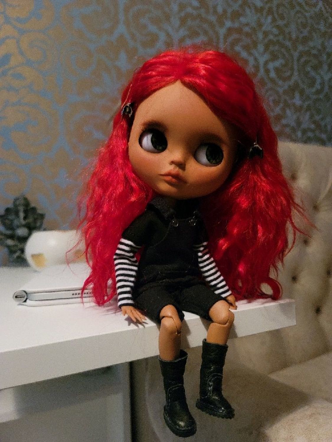 Photo №1 к отзыву покупателя Anastasiya о товаре Кукла Блайз (Blythe) кастом