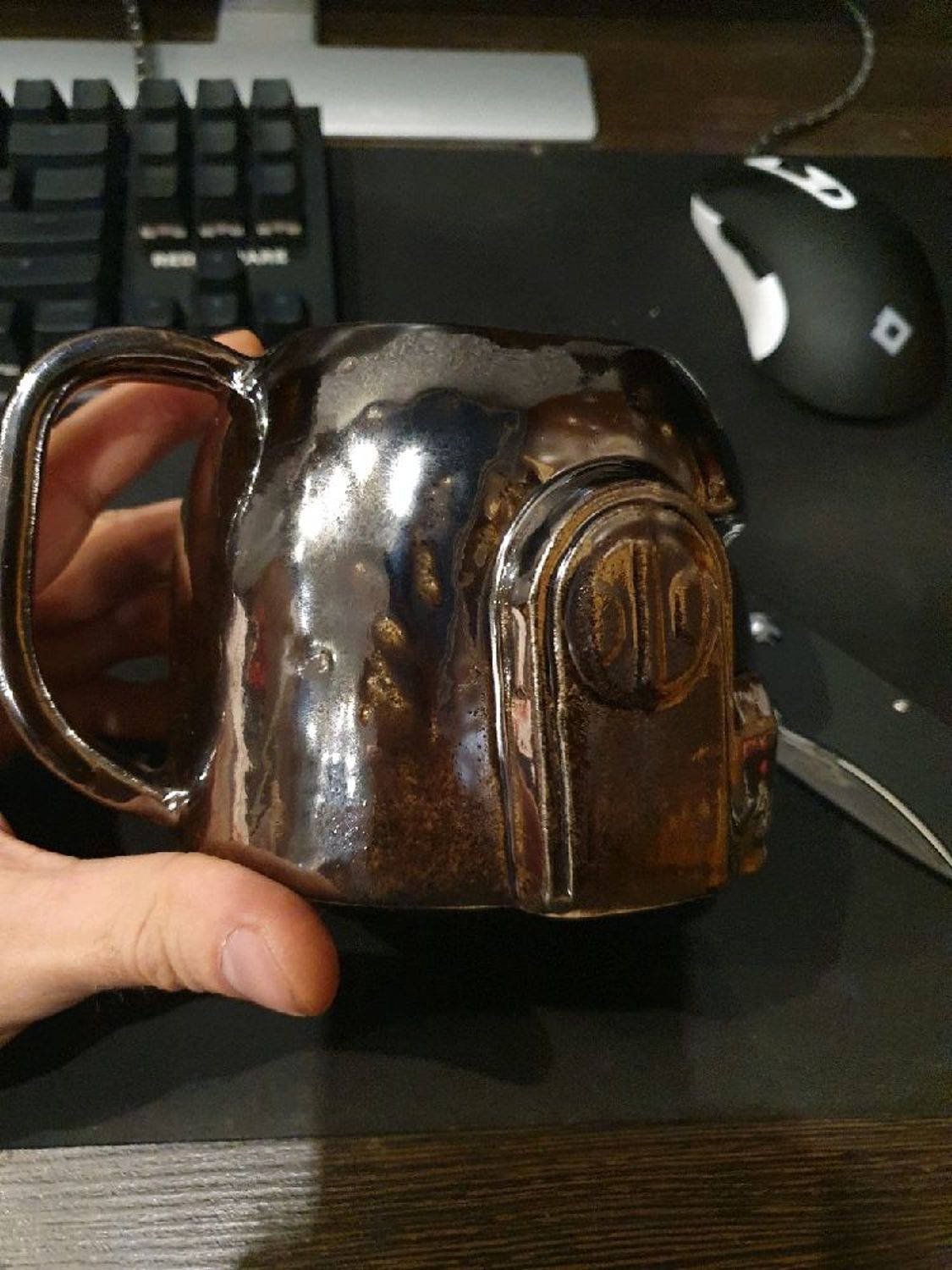 Фото №1 к отзыву покупателя александр о товаре Кружка Warhammer Space Marines (Космодесант) Astartes