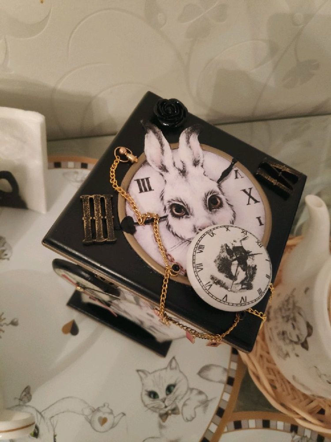 Photo №5 к отзыву покупателя Aleksej о товаре Чайный домик "ALICE" черно-белый