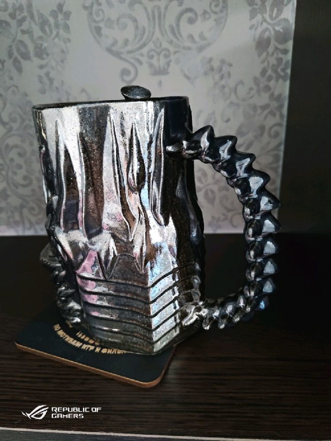 Фото №2 к отзыву покупателя hagikjik о товаре Кружкa Король Лич Артас/Lich King mug| Warcraft| Arthas и еще 1 товар