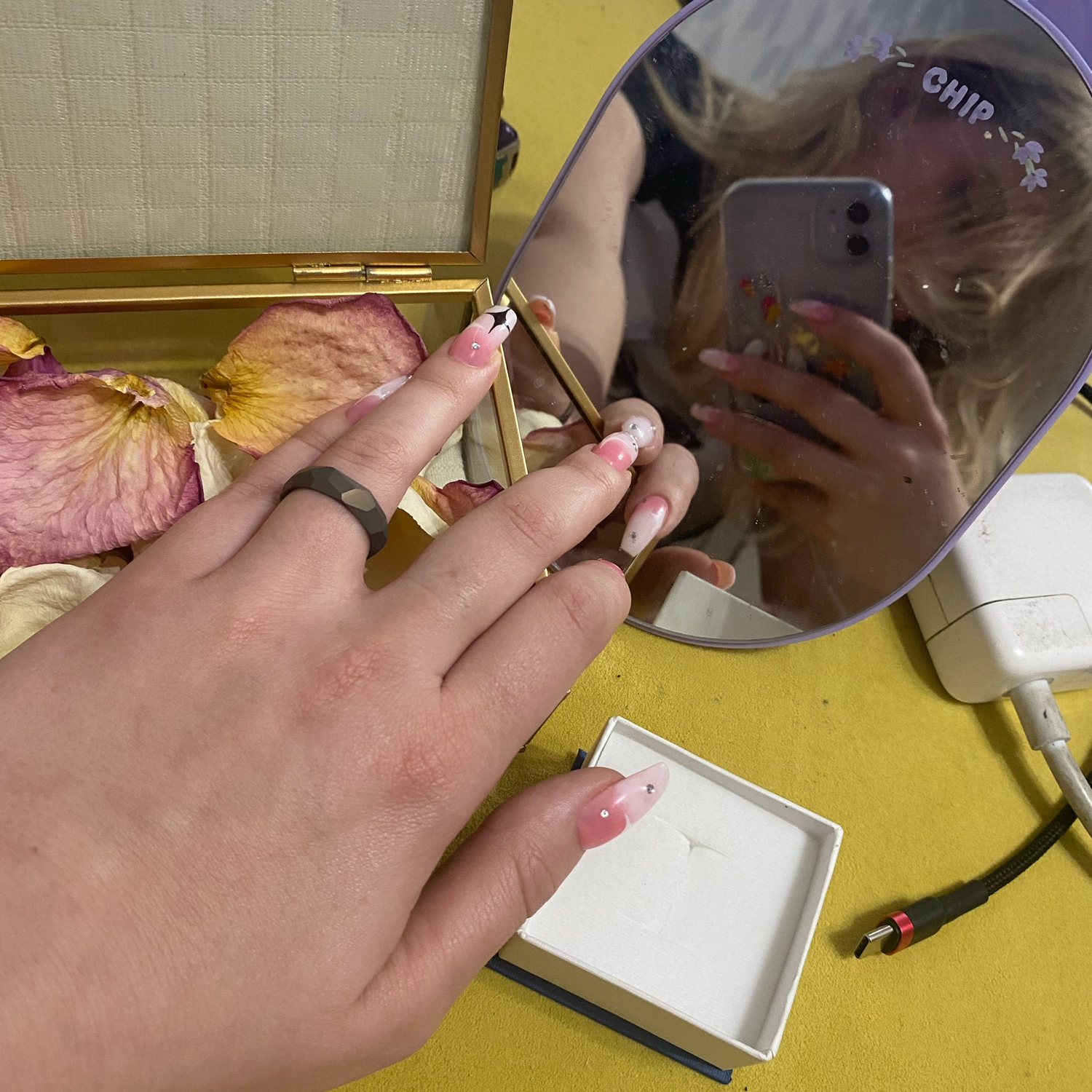 Фото №3 к отзыву покупателя Шилова Наталья о товаре Титановое кольцо 