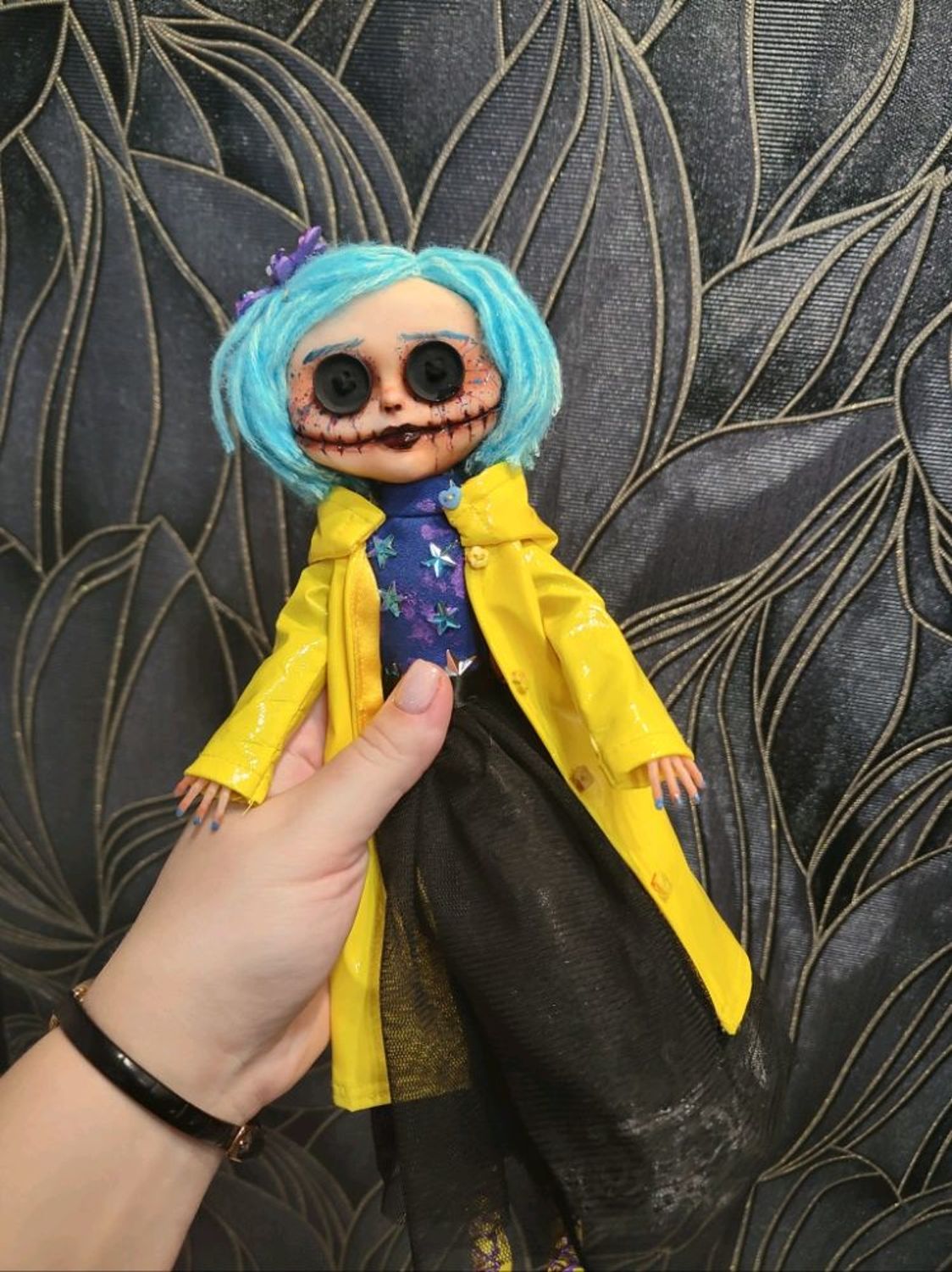 Фото №1 к отзыву покупателя Анютка Матюхова о товаре Кукла Коралина / Coraline doll