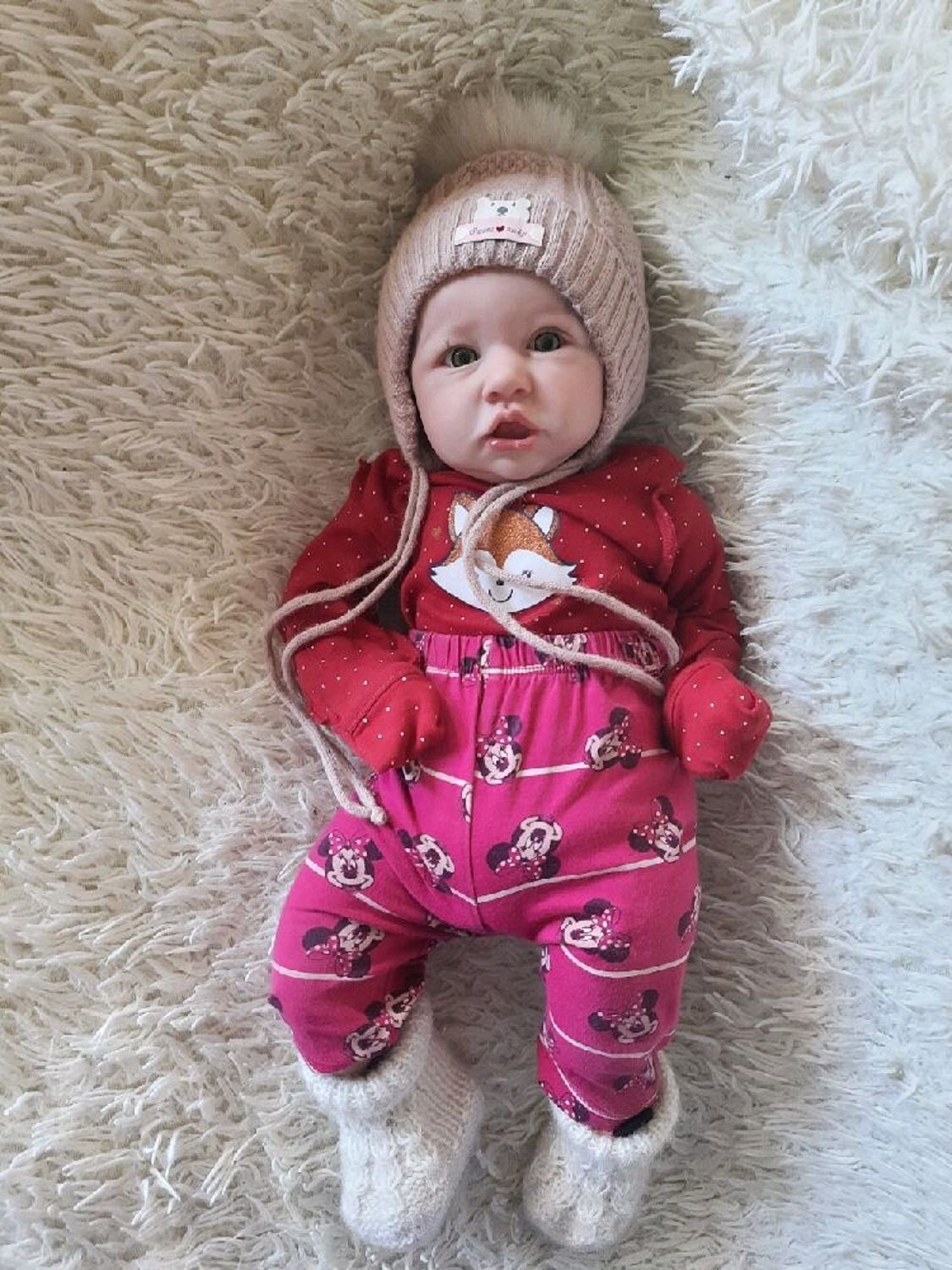 Photo №2 к отзыву покупателя Olenka Malova о товаре Reborn doll  Sandy Кукла реборн Сэнди