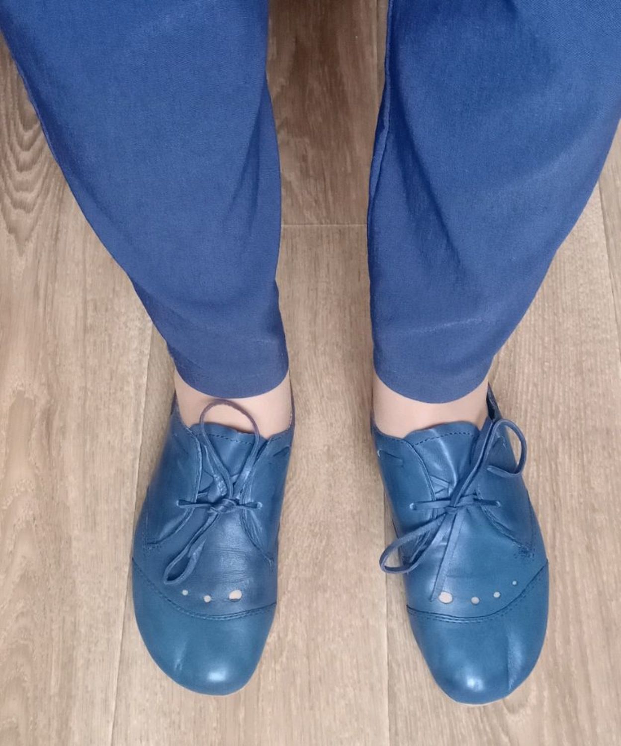 Фото №3 к отзыву покупателя Ольга о товаре Винтаж: Hush Puppies  Американские туфли из лайковой кожи