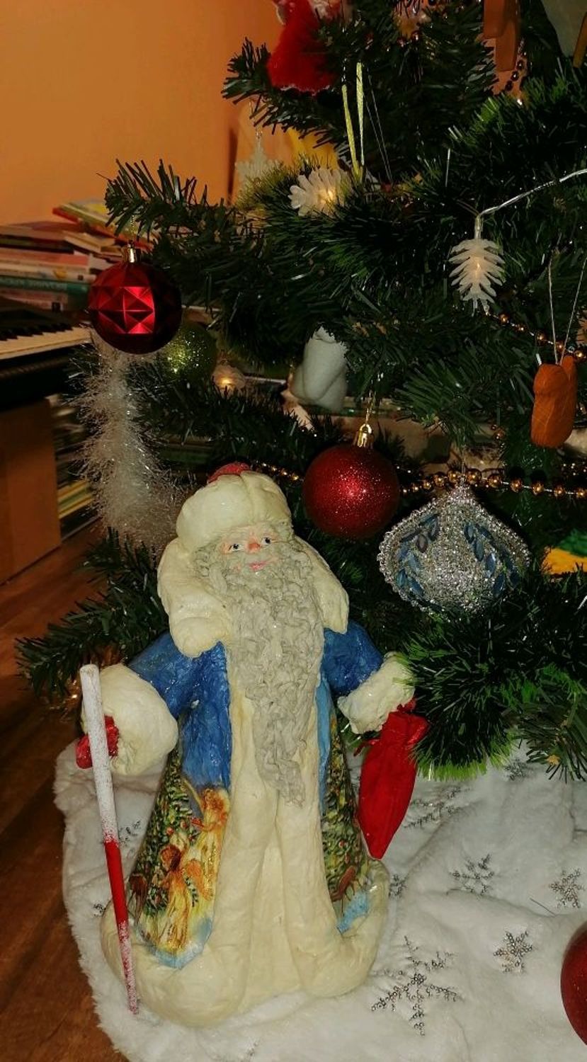 Photo №1 к отзыву покупателя annillusion о товаре Дед Мороз из ваты