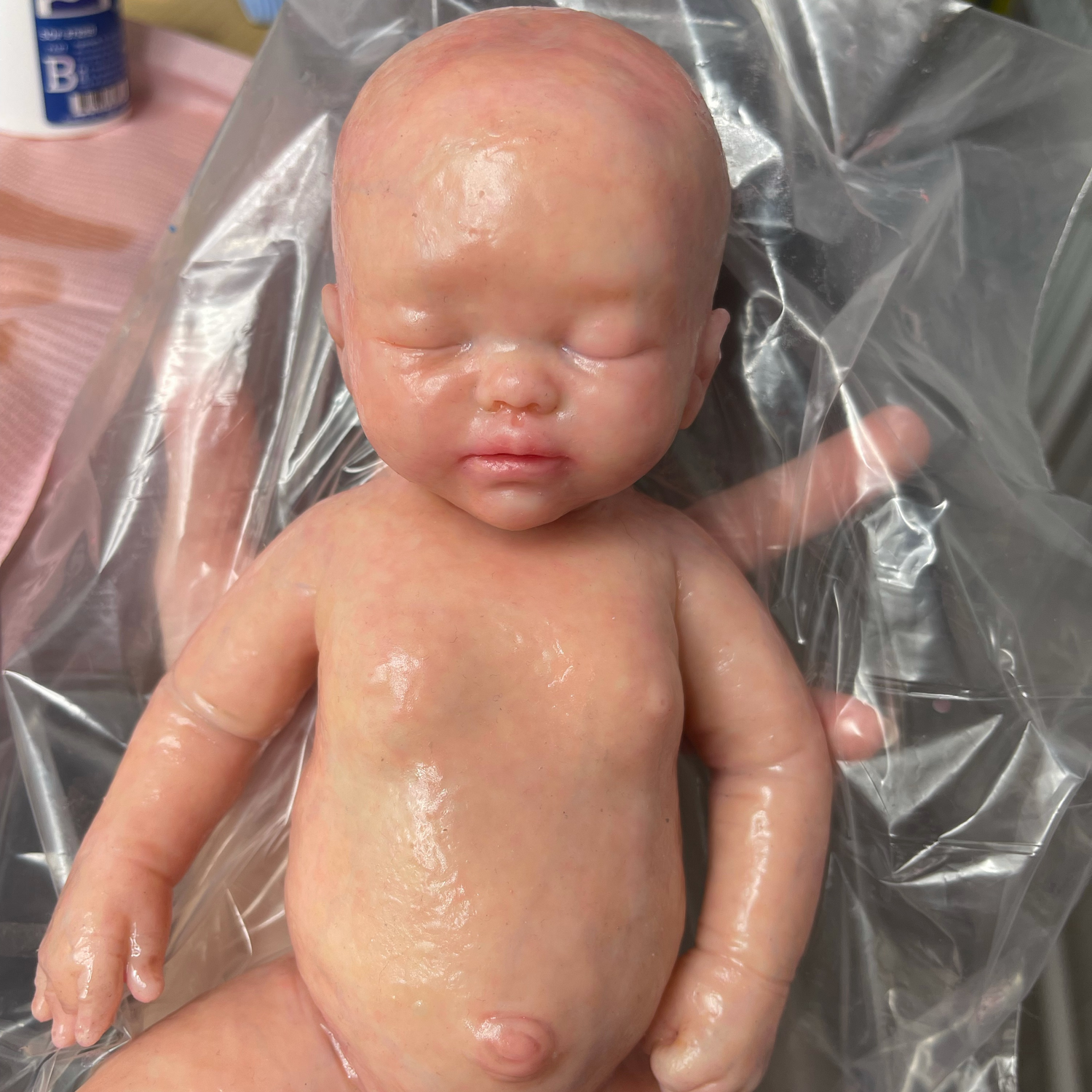 Фото №1 к отзыву покупателя Adeline Deiss dolls  о товаре Красители для силикона Silc Pig (набор 9 цв.) и еще 1 товар