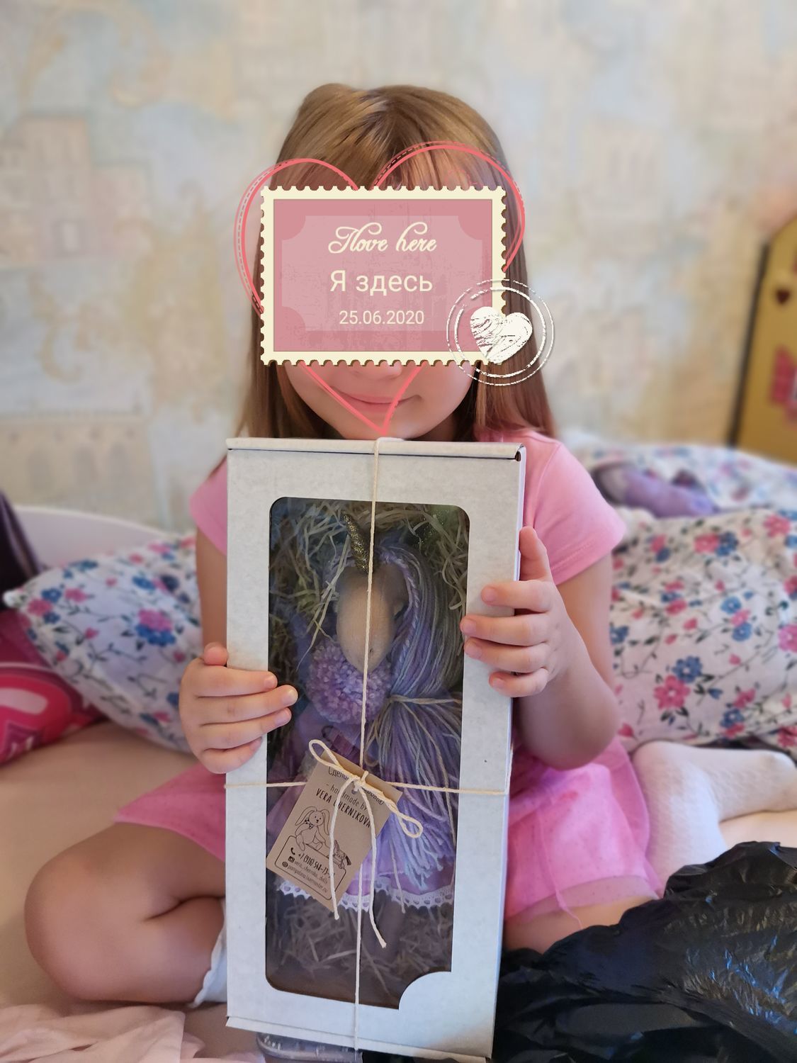 Фото №1 к отзыву покупателя Надя о товаре Игрушки: Единорожка  Unicorn Doll.