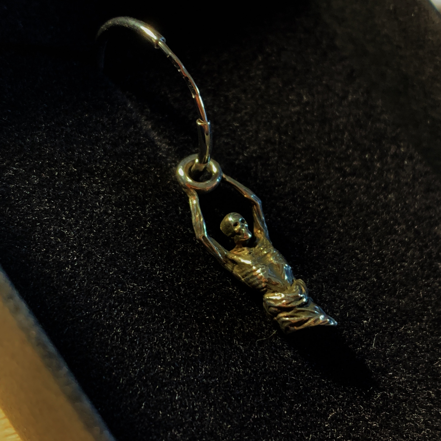 Фото №1 к отзыву покупателя Серж Погорелов о товаре Серьга Skeleton Earring