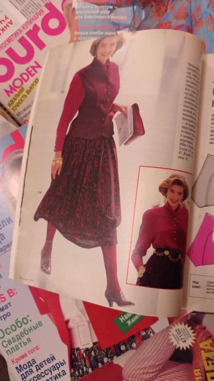 Фото №5 к отзыву покупателя Яна Курочкина о товаре Burda Moden № 2/1988