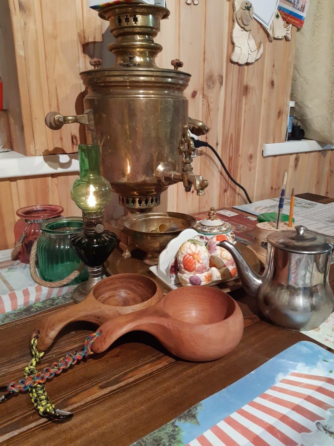 Фото №1 к отзыву покупателя Максим Новичков о товаре Кукса-ковш цельная (kuksa). Кружка для походов. Детская тарелка
