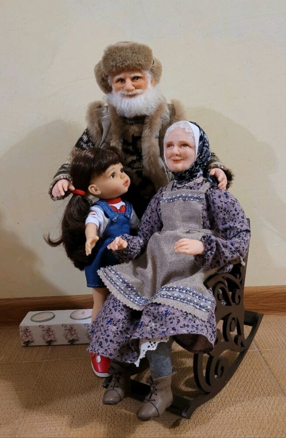 Photo №1 к отзыву покупателя Lidiya Isaeva о товаре Жили были. (куклы дедушка и бабушка)