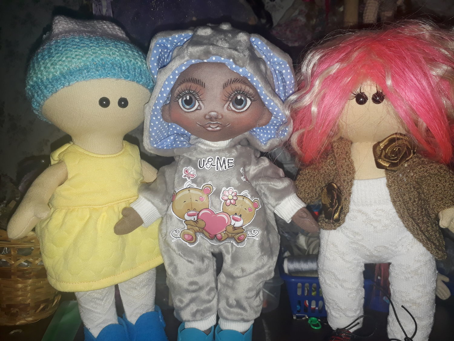 Фото №1 к отзыву покупателя Anna о товаре Заготовки для кукол и игрушек:  заготовка куколки мальчика и девочки и еще 3 товара
