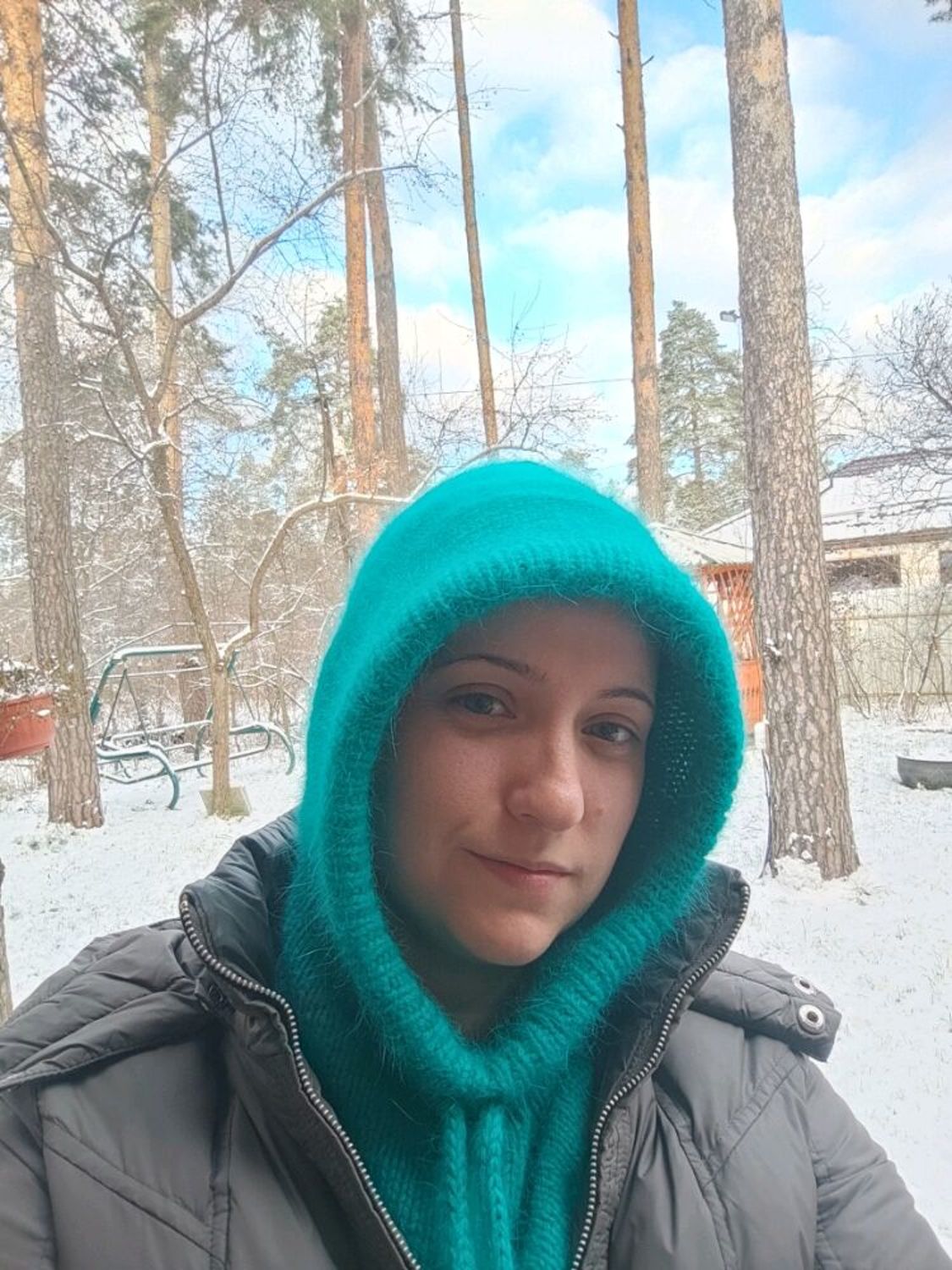 Фото №1 к отзыву покупателя Татьяна Рясина о товаре Капор "Мох" из пуха норки