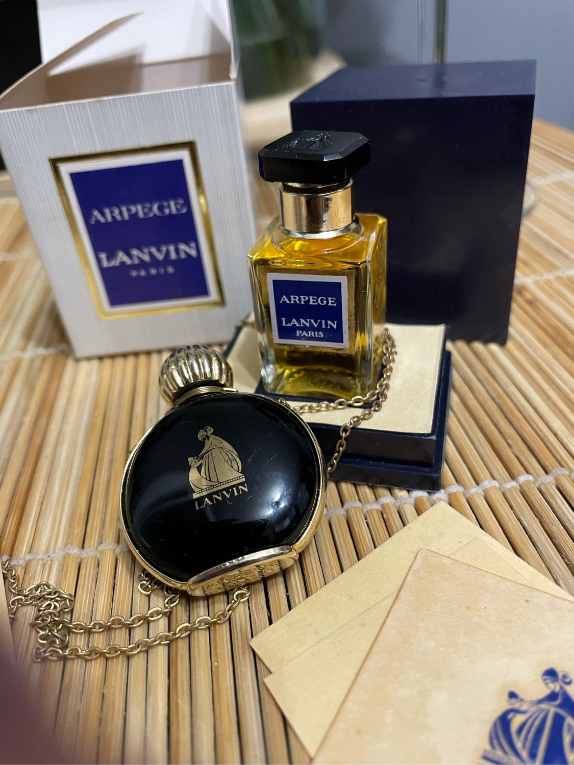Фото №1 к отзыву покупателя Лиза С о товаре Винтаж: Духи винтажные: Arpege Lanvin 8 ml