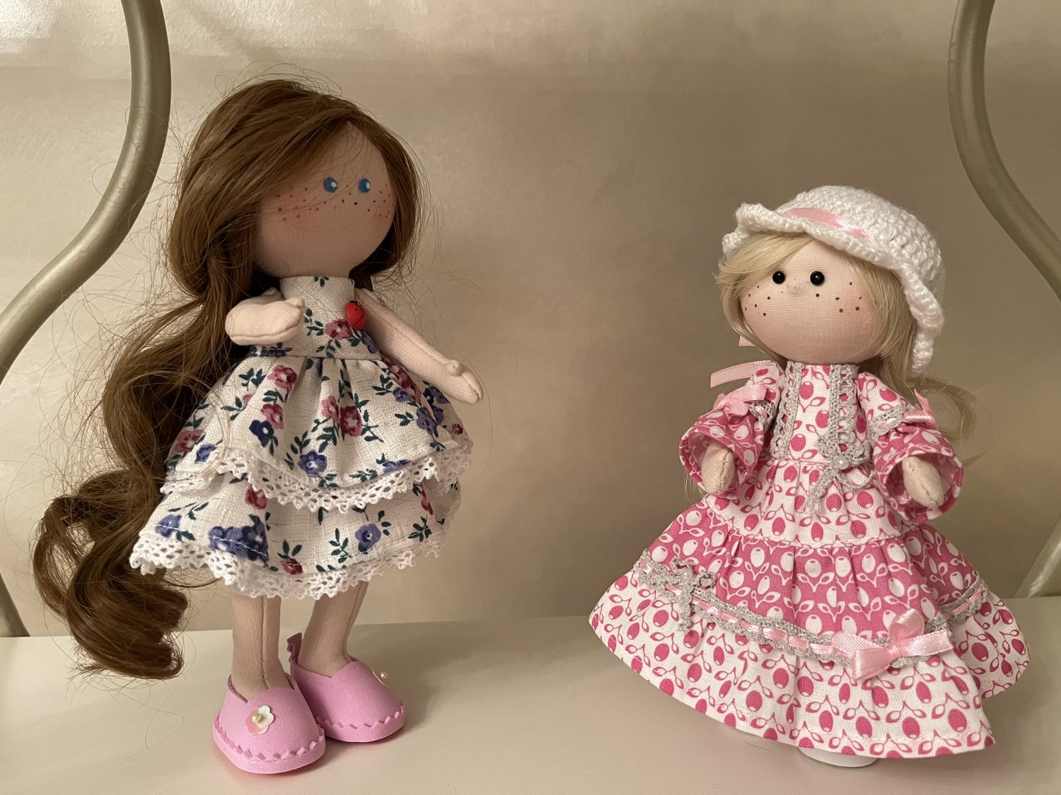 Фото №1 к отзыву покупателя Элеонора о товаре Полина куколка игрушка интерьерная (№13) и еще 1 товар