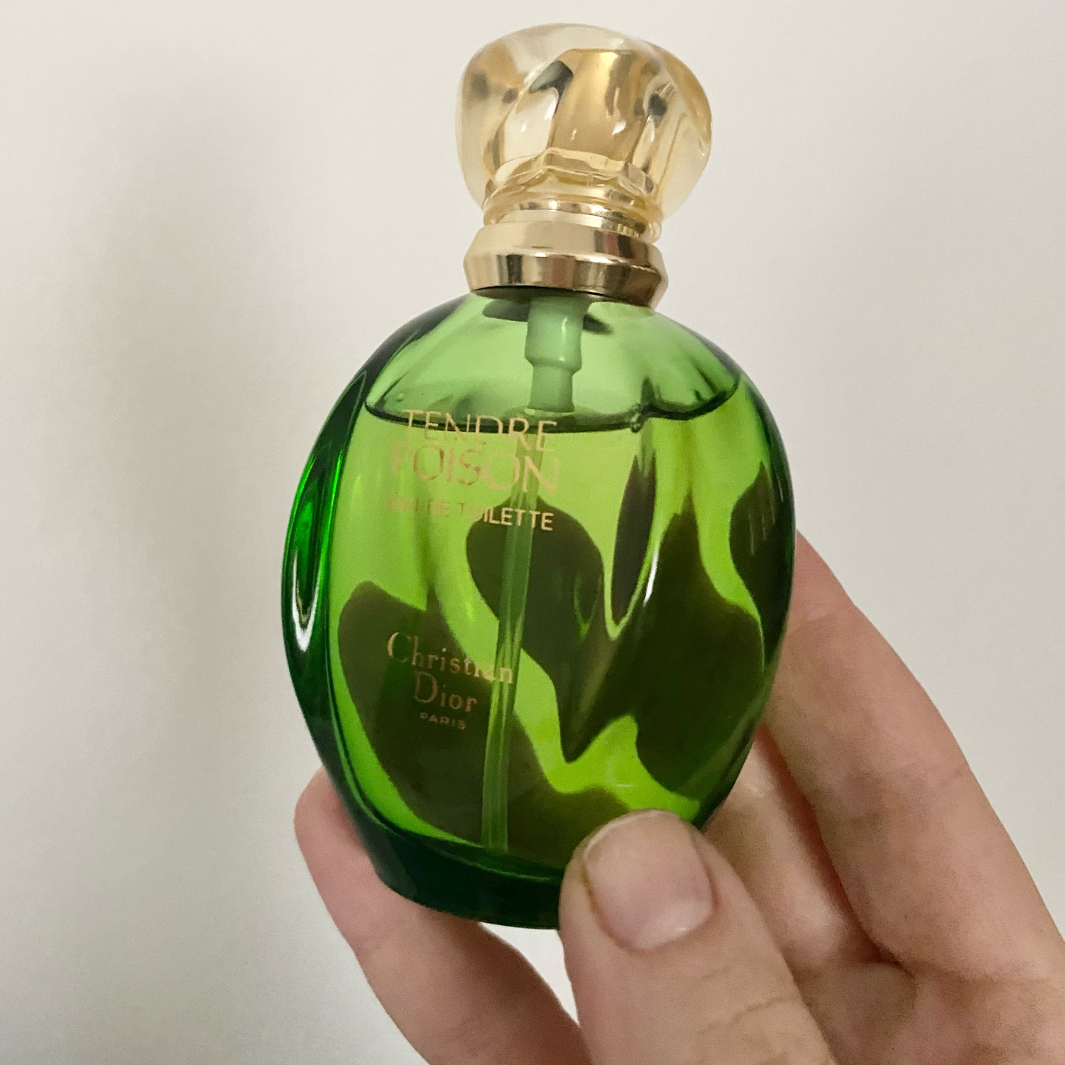Фото №1 к отзыву покупателя Lasso Spb о товаре Винтаж: Духи винтажные: Christian Dior Poison - 50 мл-EDT- ВИНТАЖ.