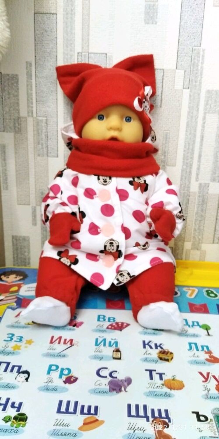 Фото №1 к отзыву покупателя Клепикова Ульяна о товаре "Минни Маус" набор одежды для куклы и еще 1 товар