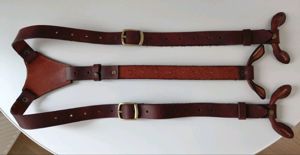 Подтяжки из кожи "OLD SCHOOL" купить в интернет-магазине Ярмарка ...