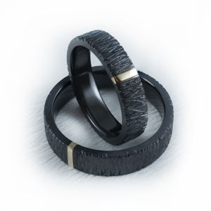 Black style rings