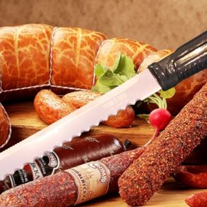 Нож кухонный для мяса и колбас