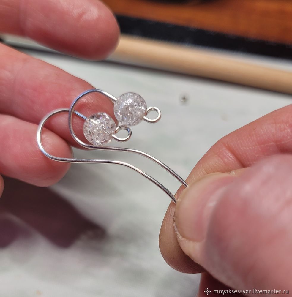 Создание швенз для серег в технике wire wrap МастерКлассы в журнале Ярмарки Мастеров