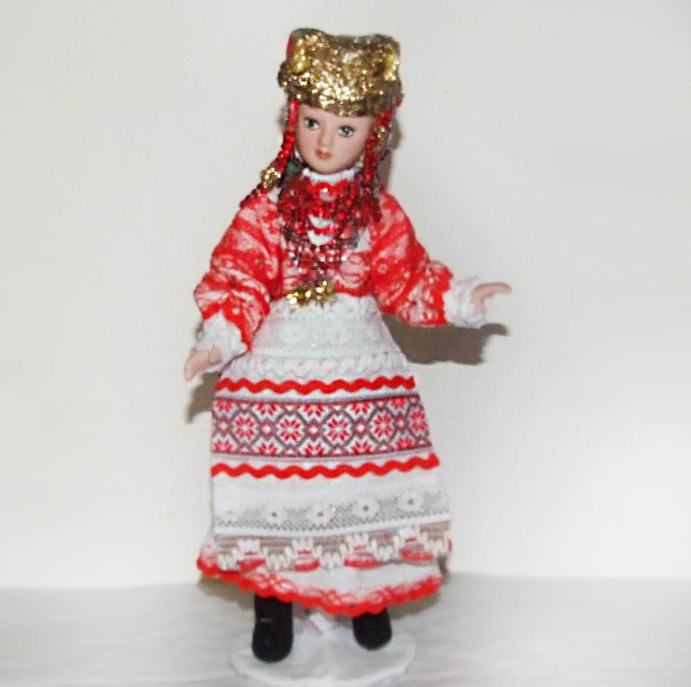 Кукла в русском народном костюме Брянского уезда