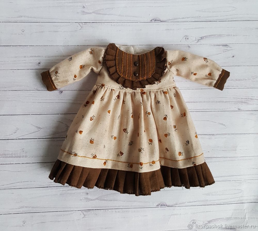 Vestido para una muñeca en estilo retro, foto # 21 Vestido para una muñeca en estilo retro, foto # 21