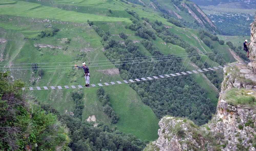 Подвесной мост Zipline