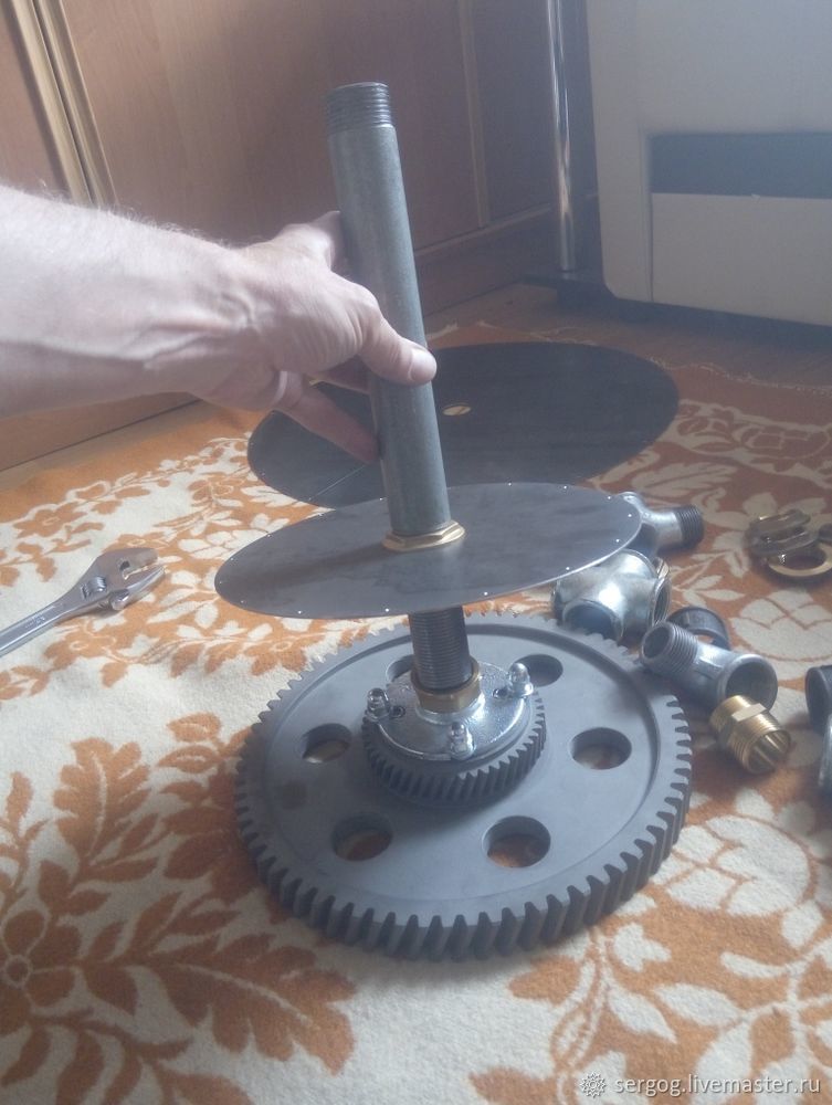 Мастерим винный столик, фото № 7