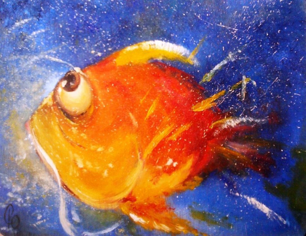 Goldfish картина кто нарисовал