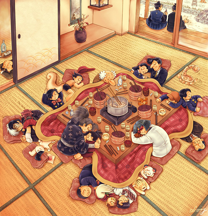 Как провести зиму, не вылезая из-под одеяла японский стол, который вы точно захотите иметь у себя дома, фото № 24