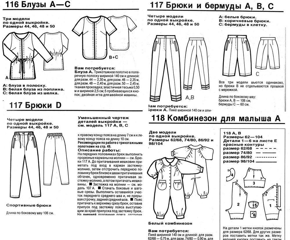 Технические рисунки Burda Moden № 5/1992: Новости магазинов в журнале  Ярмарки Мастеров