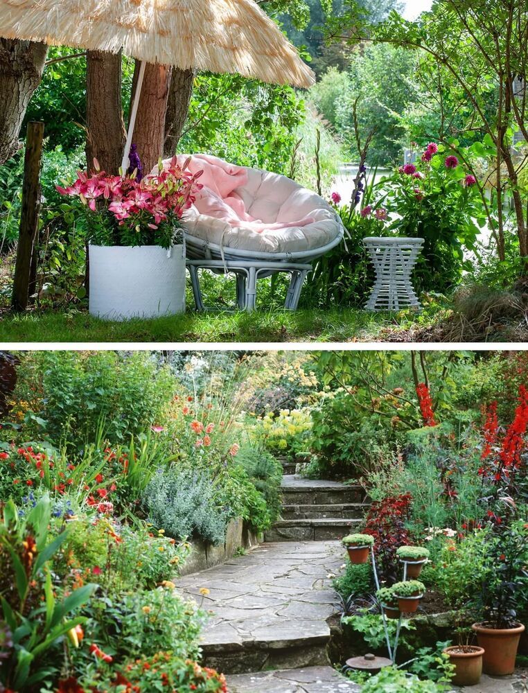 Красивый сад частного дома – свежие идеи, фото для стильного обустройства участка своими руками