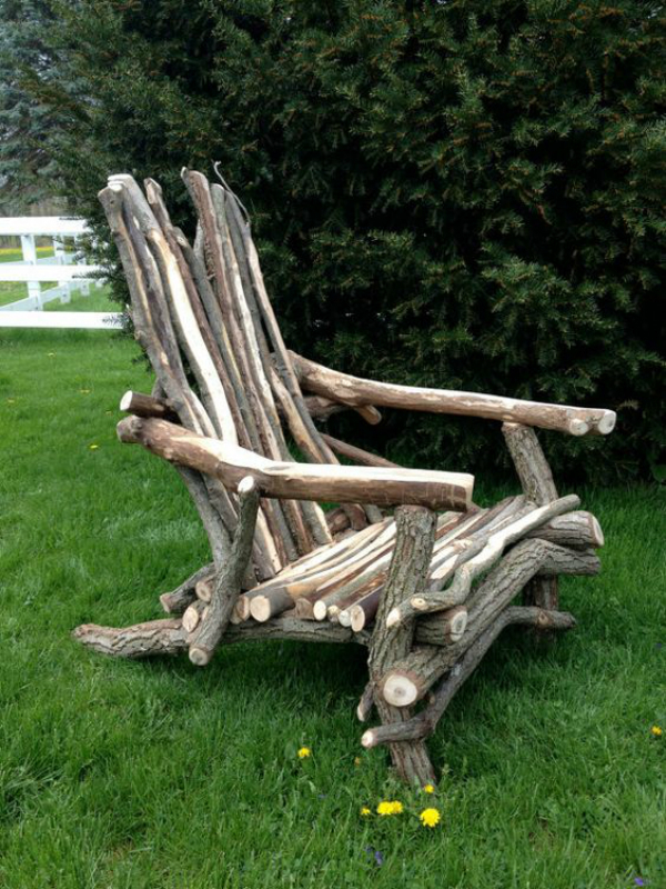 What can be done from old chairs.  A few ideas, photo number 47