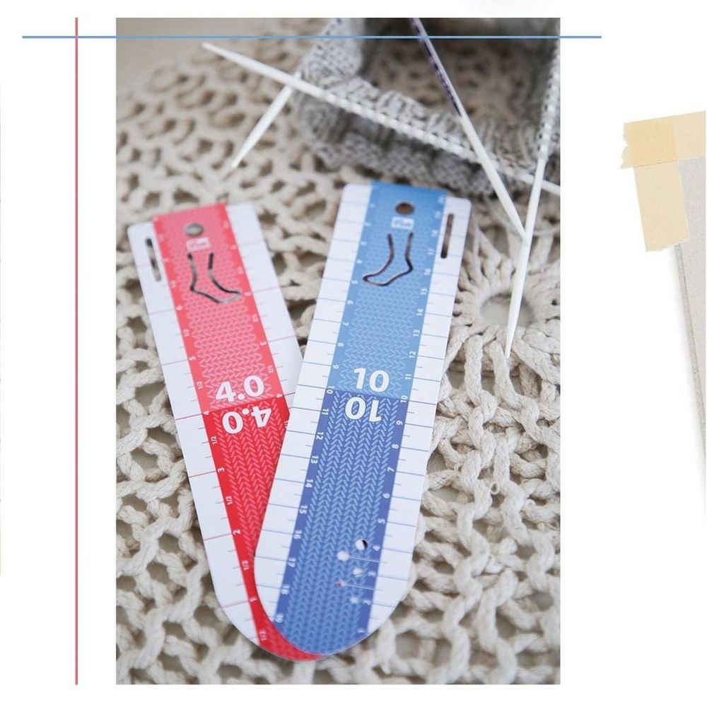 Таблица петель для вязания носков