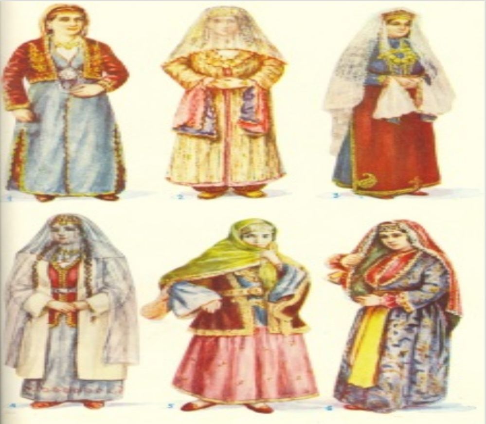 История армянского национального костюма — тараза, фото № 2