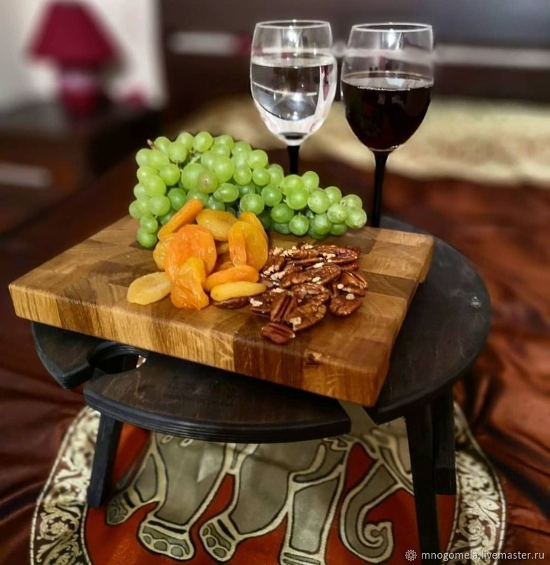 Обзор винных столиков от российских авторов-столяров, фото № 18