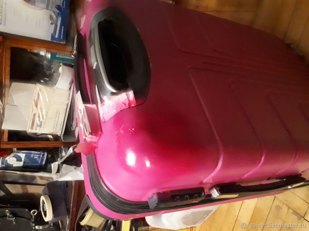 Ремонтируем чемодан из abs-пластика, фото № 13