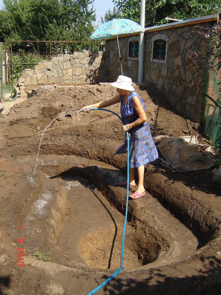 Дизайн дачного участка, обустройство пруда своими руками