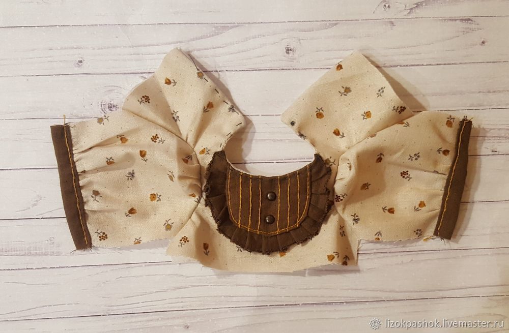 Vestido para una muñeca en estilo retro, foto # 14 Vestido para una muñeca en estilo retro, foto # 14