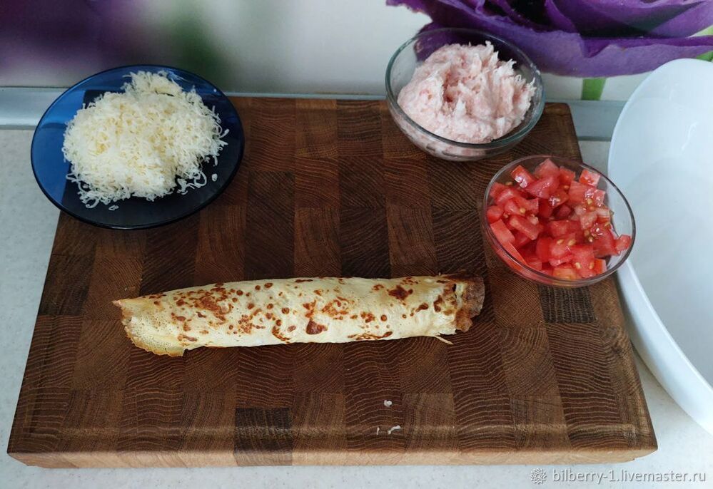 Готовим вкуснейшие Бризоли с куриным фаршем, помидорами и сыром в духовке, фото № 10