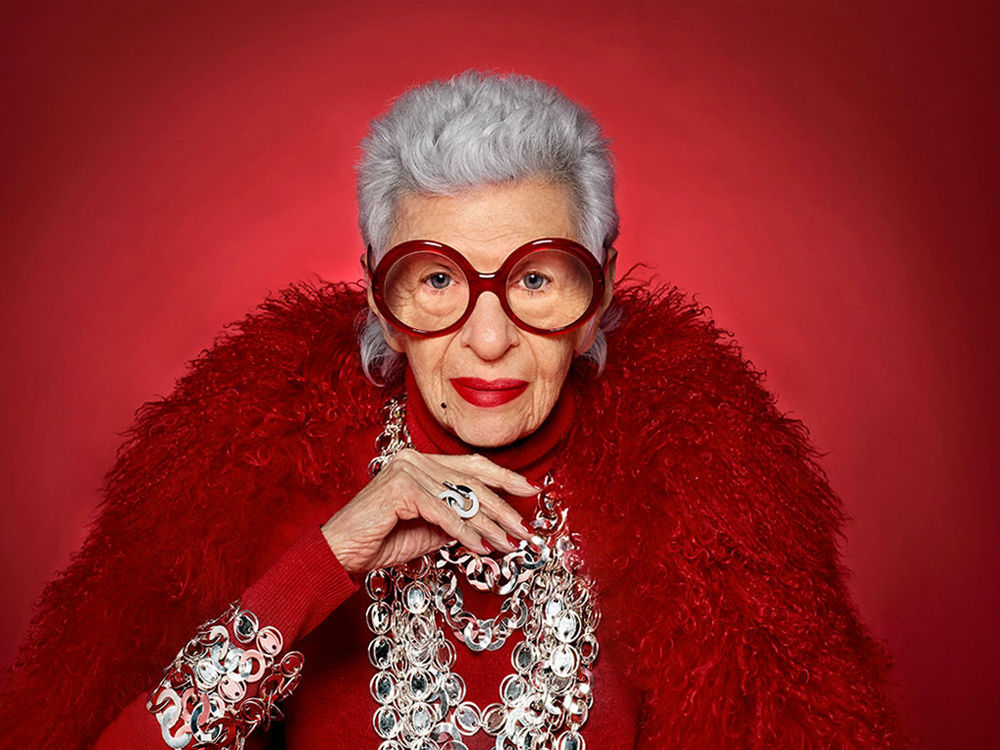 Потрясающая Айрис Апфель (Iris Apfel)