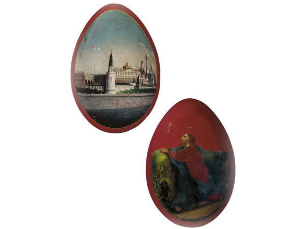 Пасхальные яйца из папье-маше, фото № 7 Пасхальные яйца из папье-маше, фото № 7